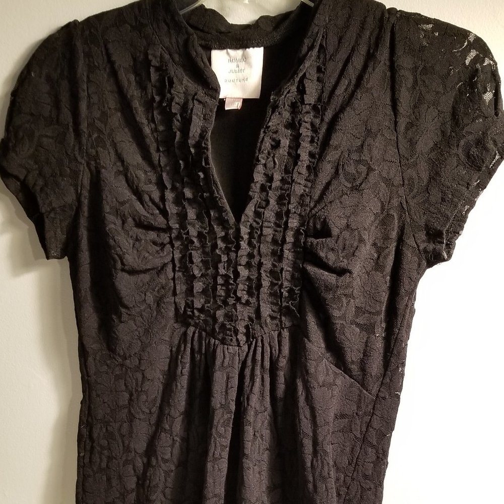 Romeo & Juliet Couture/Nordstrom/Black/Lace/Dress